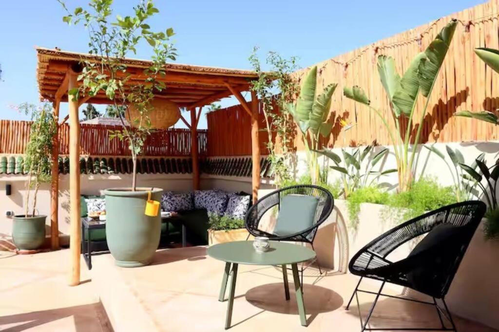 Riad Ptit Kech, Bassin Terrasse - Petits Dejeuners Μαρακές Εξωτερικό φωτογραφία