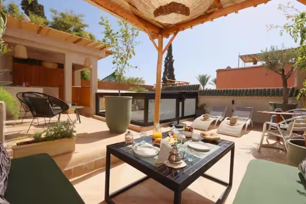 Riad Ptit Kech, Bassin Terrasse - Petits Dejeuners Μαρακές Εξωτερικό φωτογραφία